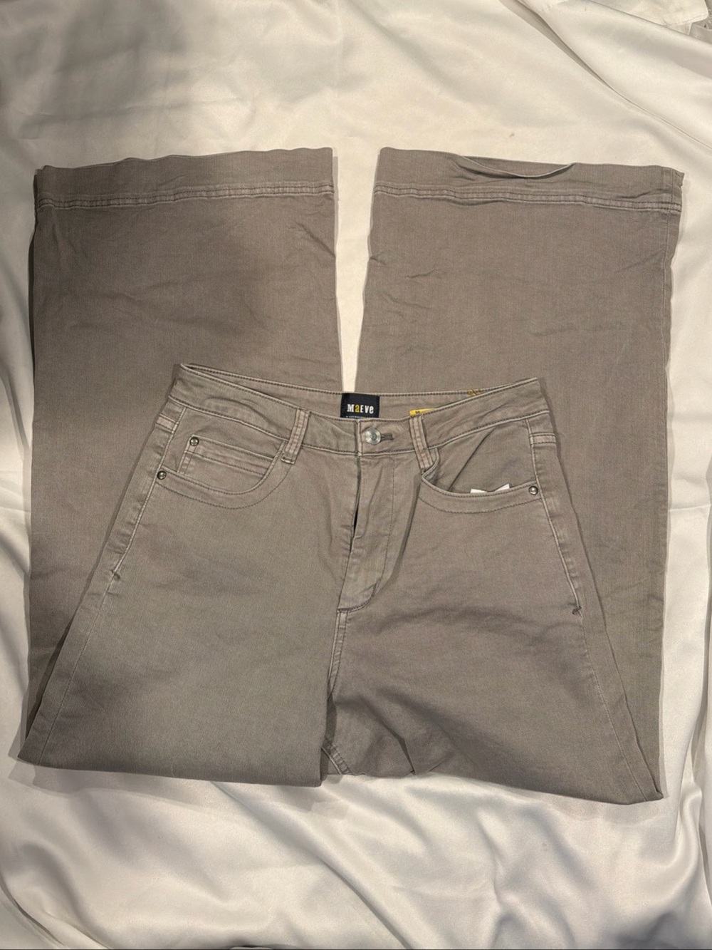 Maeve High Waisted Wide Leg Jean sz 29x29